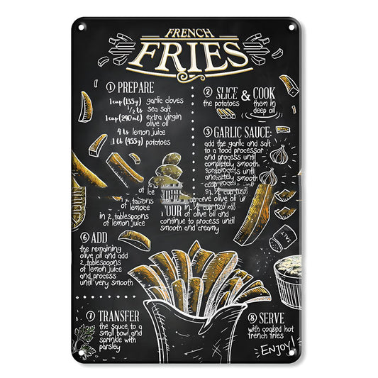 Plaque French Fries